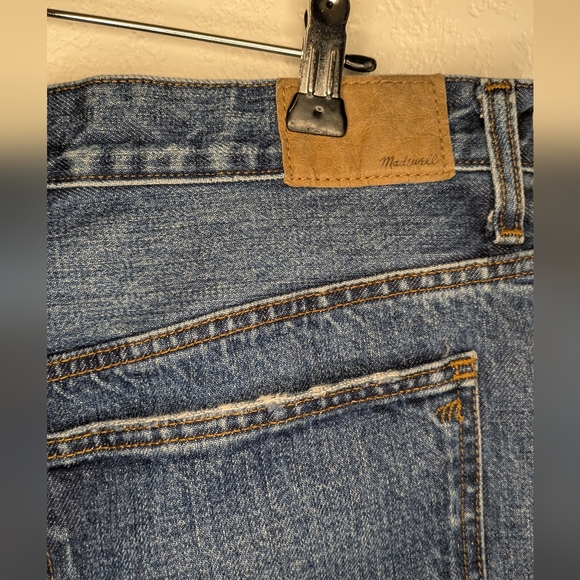 Madewell Low Slung Baggy Blue Jeans - Picture 9 of 16